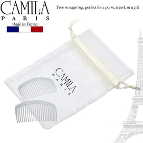 Camila Large French Twist Hair Side Comb close-up