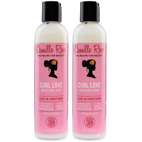 Camille Rose Curl Love Moisture Milk Leave-In Conditioner 8oz front view
