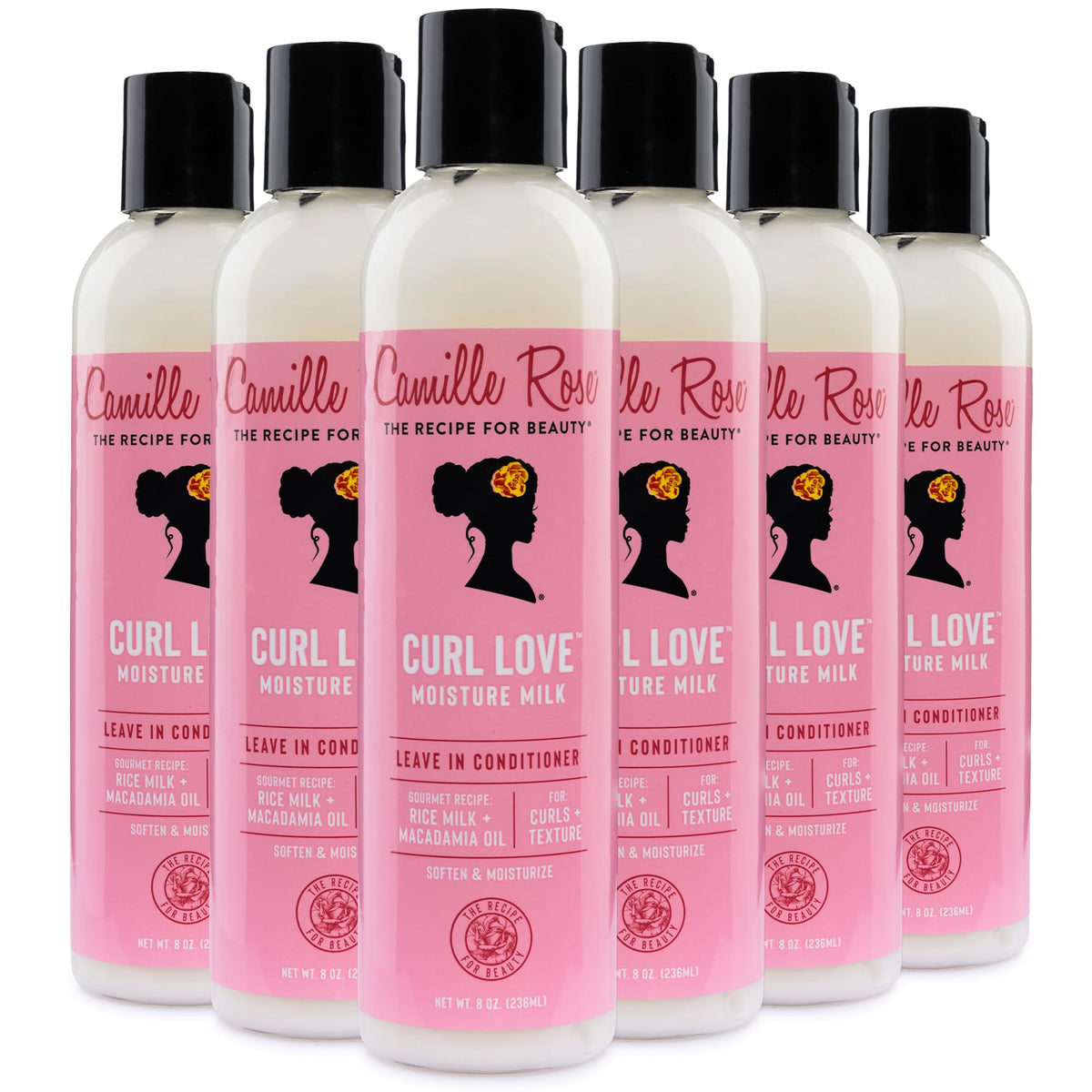 Camille Rose Curl Love Moisture Milk Leave-In Conditioner front view