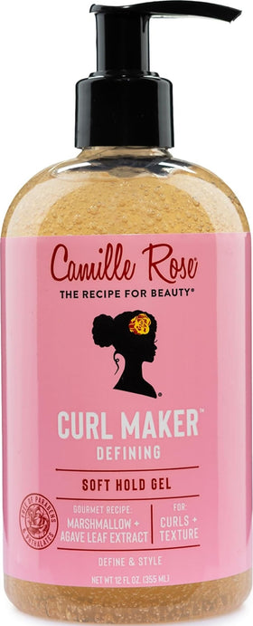 Camille Rose Curl Maker Defining Gel 12 Fl Oz front view