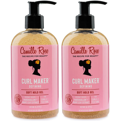 Camille Rose Curl Maker Defining Gel 2-Pack front view