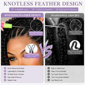 CanaryFly Burmese Curly Crochet Hair showing multiple colour options