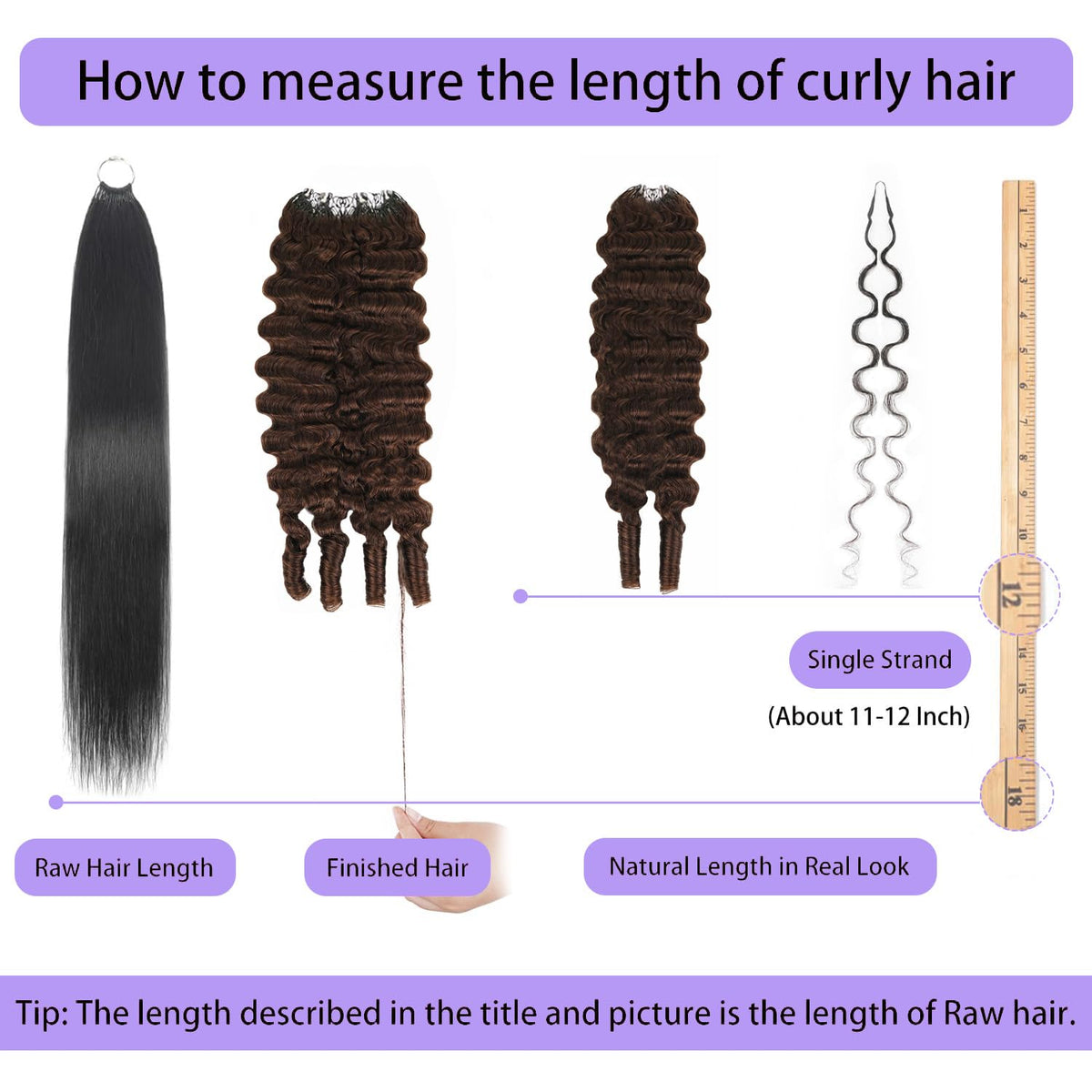 CanaryFly crochet hair showing pre-separated strands