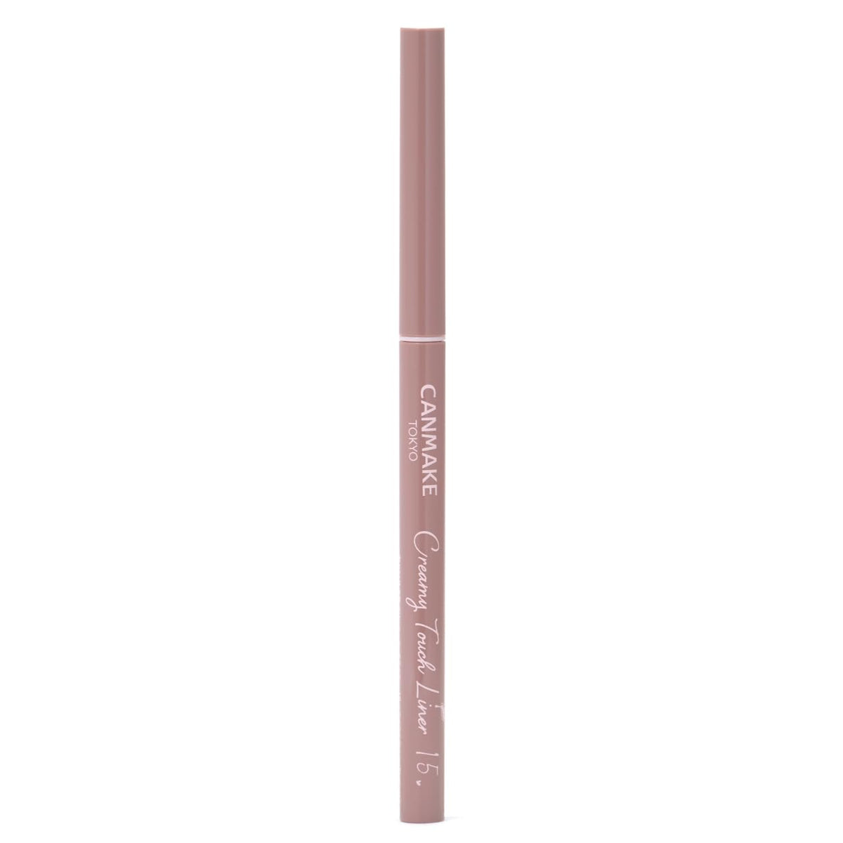 CANMAKE Creamy Touch Liner 1.5mm Slim Eyeliner Cappuccino Pink front view