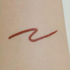 CANMAKE Creamy Touch Liner 1.5mm Slim Eyeliner Garnet Burgundy in use