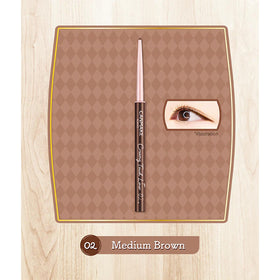 CANMAKE Creamy Touch Liner 1.5mm Slim Eyeliner Medium Brown close-up of tip