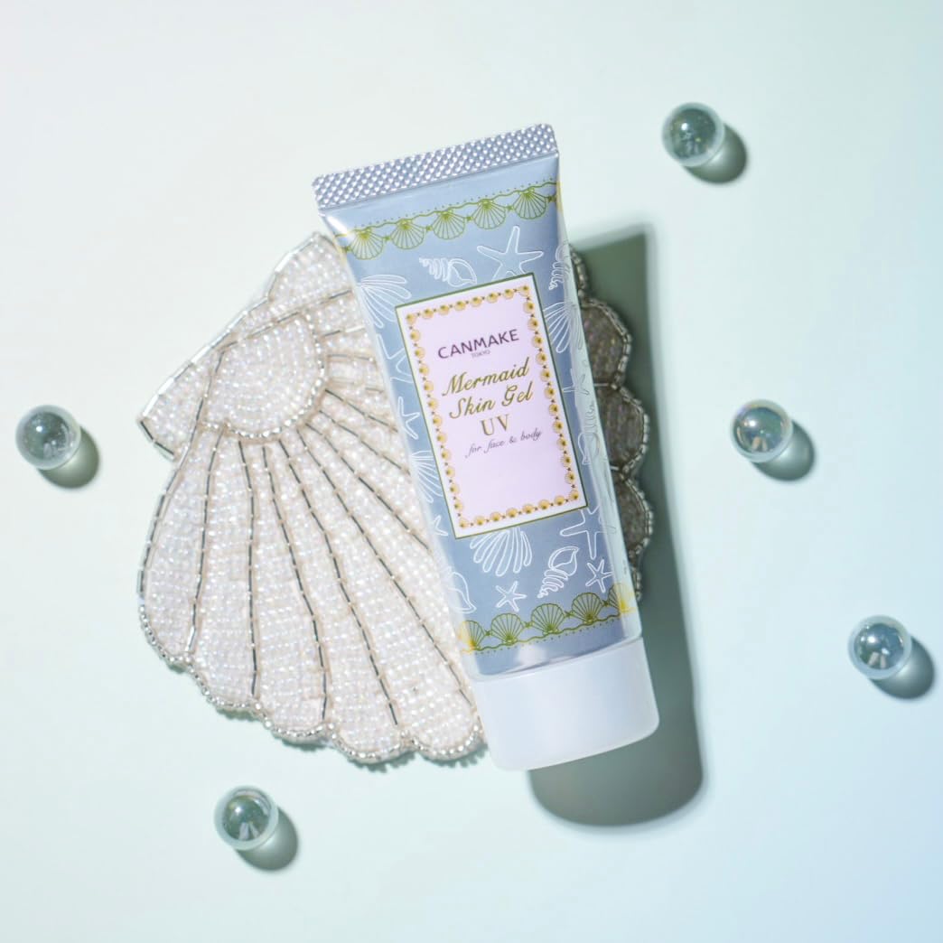 CANMAKE Mermaid Skin Gel 01 Clear 40g lifestyle scene