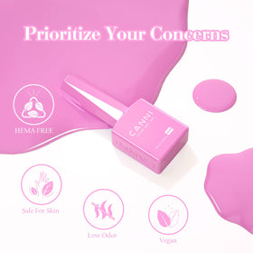 CANNI Gel Nail Polish 3D crystal label detail