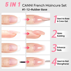 CANNI Gel Nail Polish application on nails