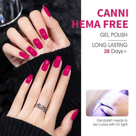 CANNI Gel Nail Polish application on nails