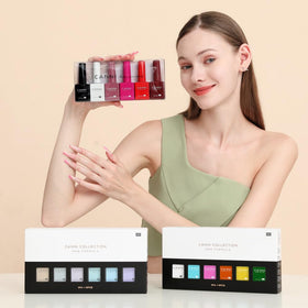 CANNI gel nail polish application process