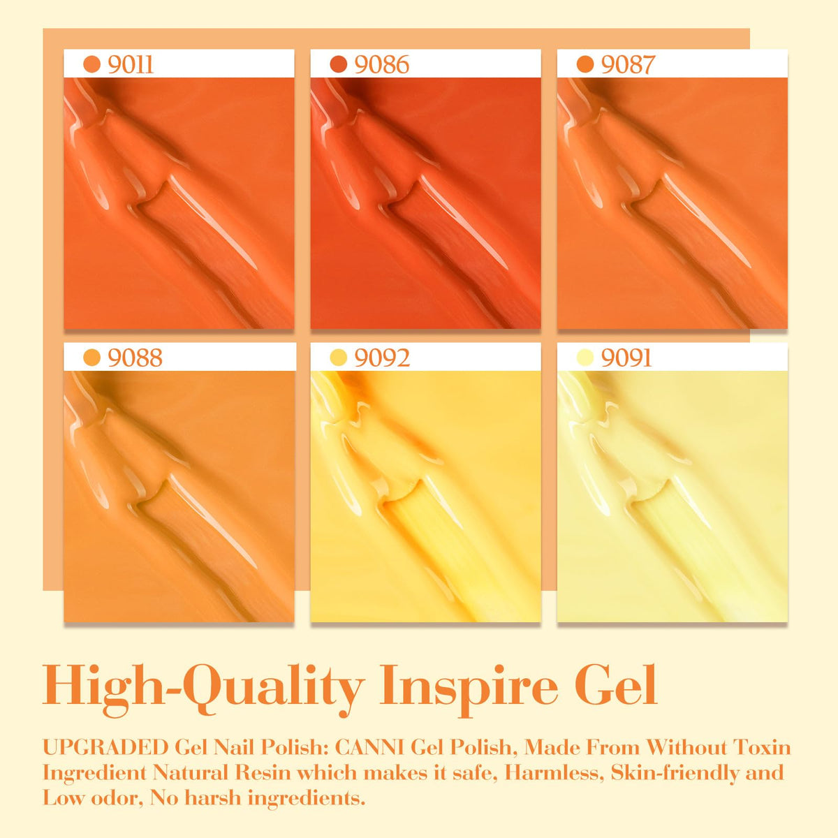 CANNI Gel Nail Polish application under UV lamp