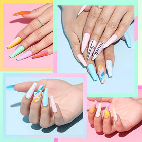 CANNI Gel Nail Polish bottle close-up with 3D crystal label