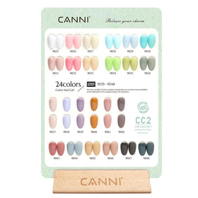 CANNI Gel Nail Polish bottles in various pastel shades