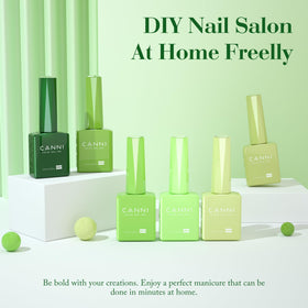 CANNI Gel Nail Polish bottles showcasing unique colour design