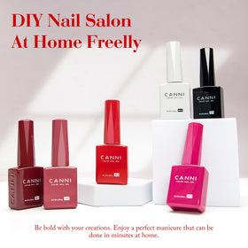 CANNI Gel Nail Polish bottles with unique colour design