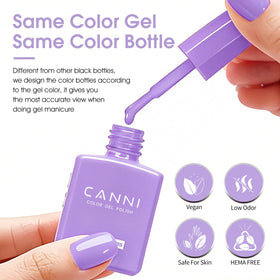 CANNI Gel Nail Polish brush for easy application