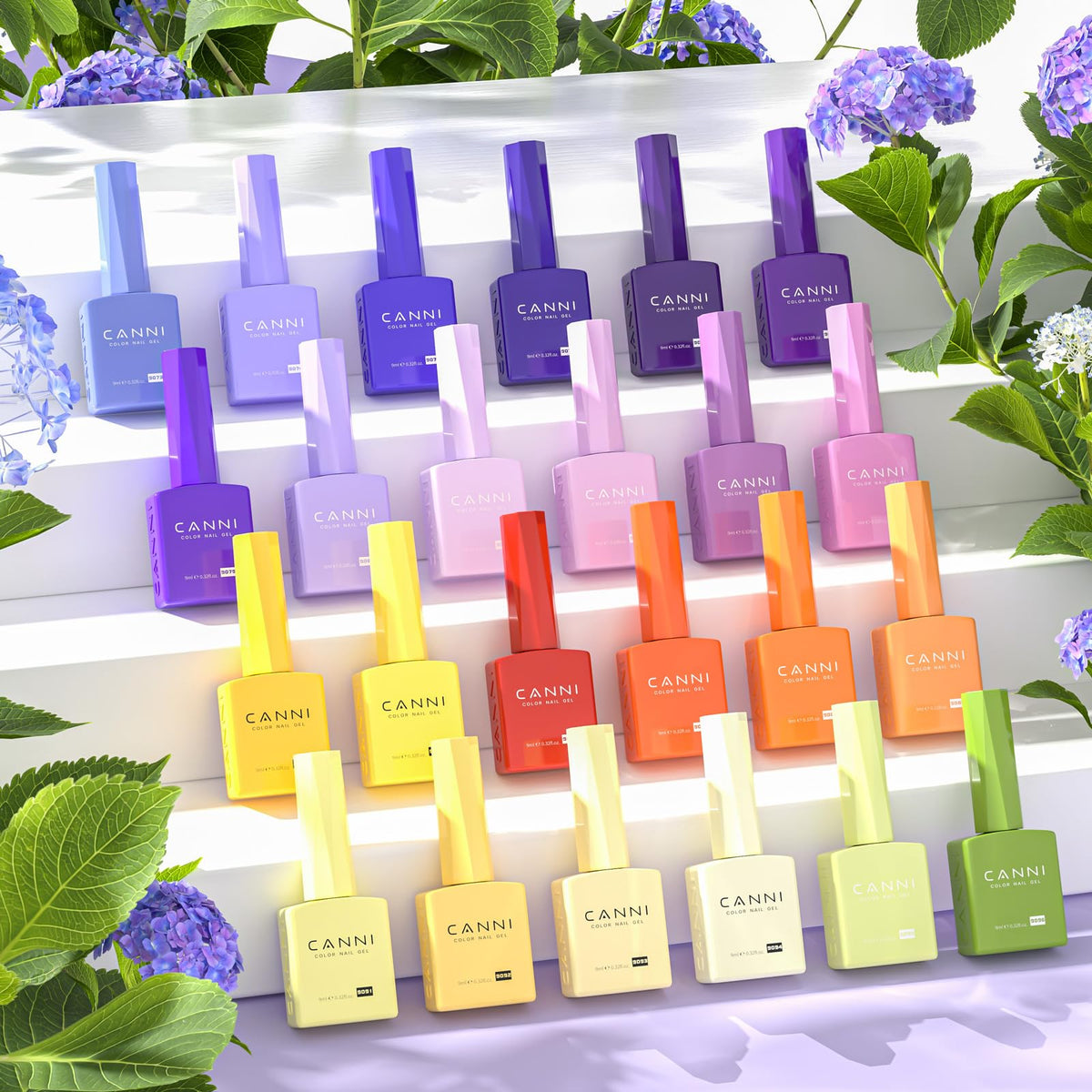 CANNI gel nail polish in use at home
