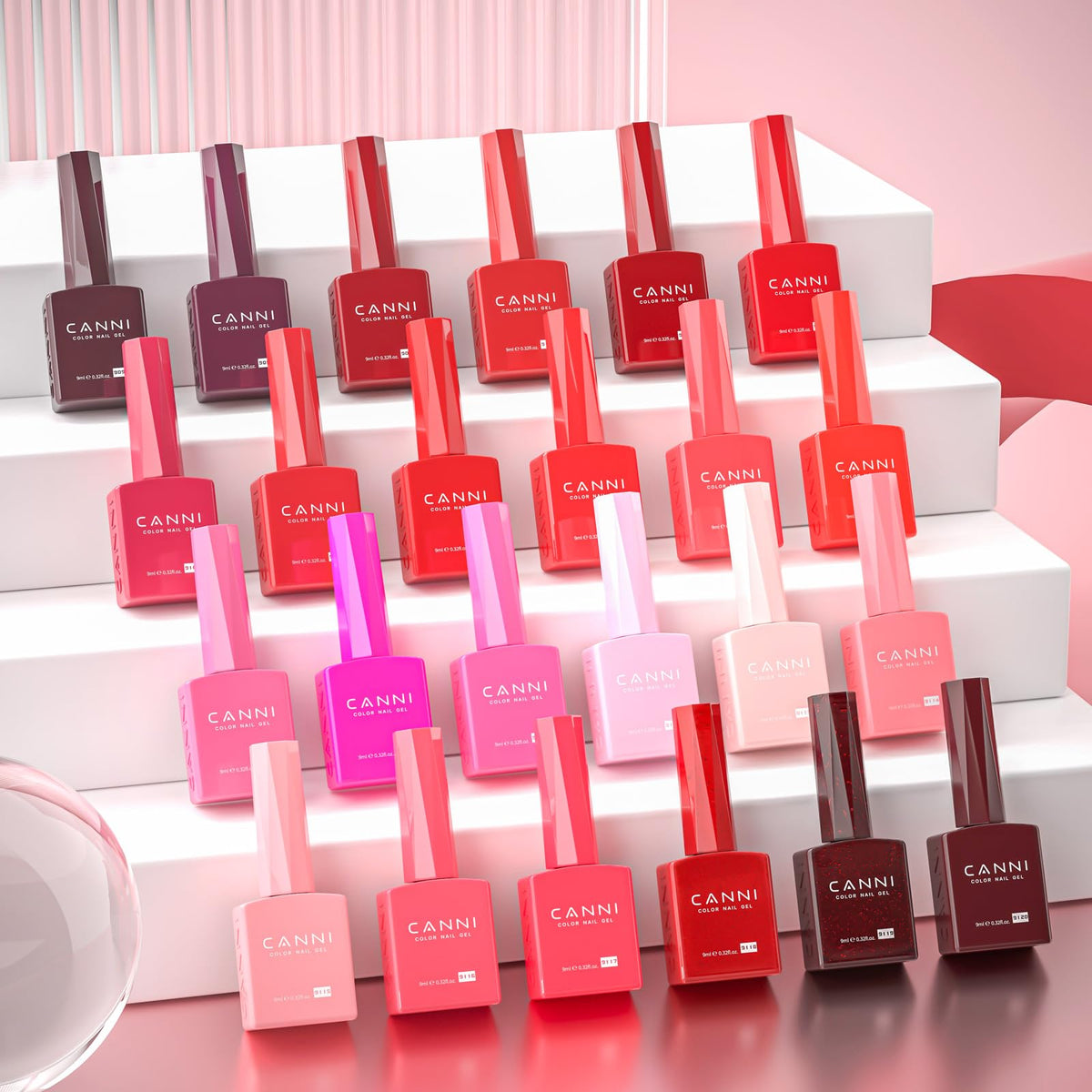 CANNI gel nail polish in use during a manicure