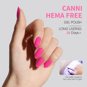 CANNI Gel Nail Polish Set 6Pcs vibrant colours display