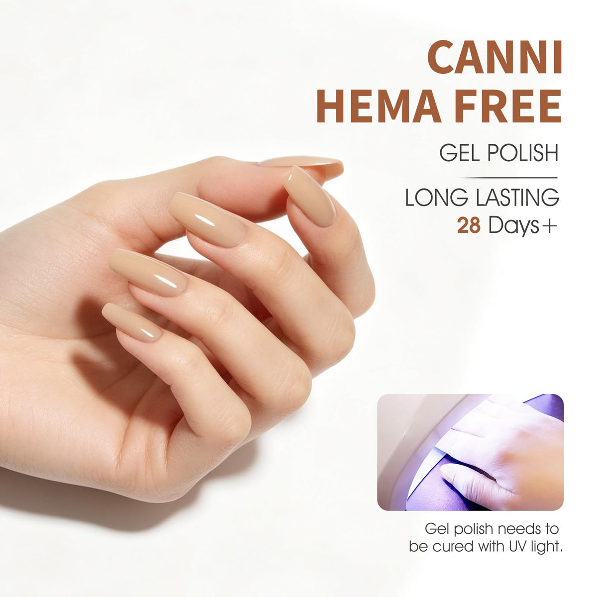 CANNI Gel Nail Polish Set beautifully packaged for gifting