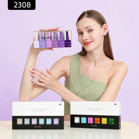 CANNI gel nail polish set displayed on a vanity