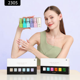 CANNI Gel Nail Polish Set displayed with nail art tools