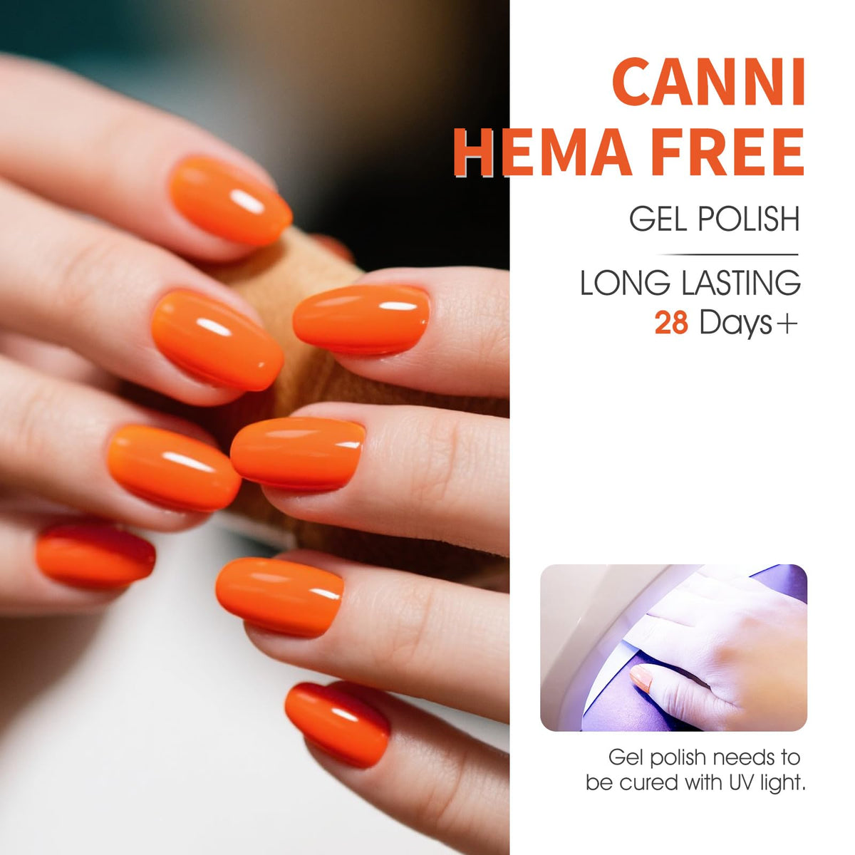 CANNI Gel Nail Polish Set packaging design