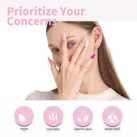 CANNI Gel Nail Polish Set packaging with 6 colour-coded bottles