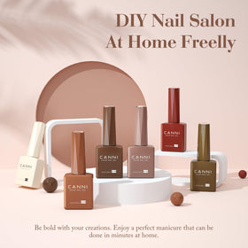 CANNI Gel Nail Polish unique color bottles