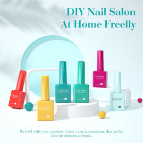 CANNI Gel Nail Polish unique colour bottles