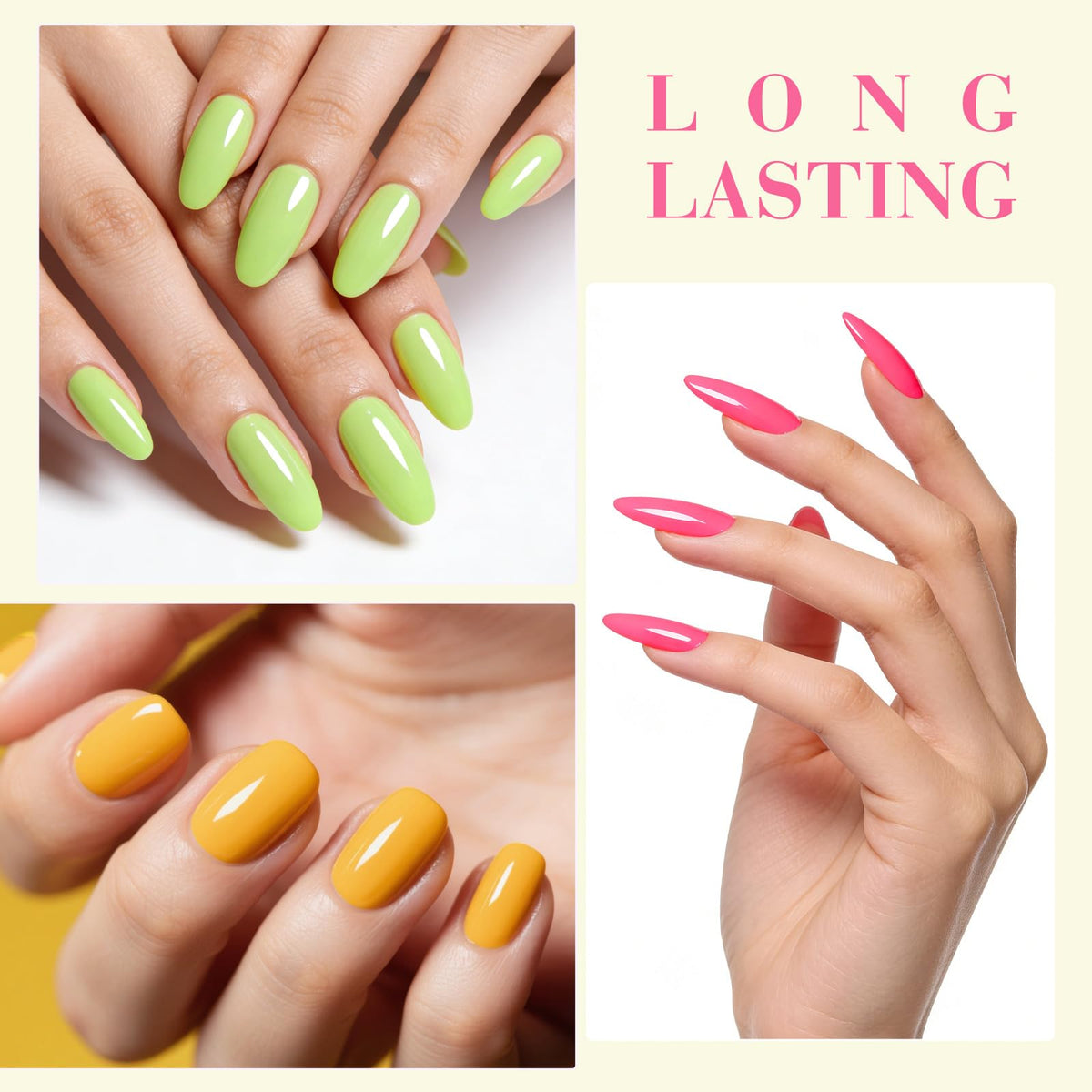 CANNI Gel Nail Polish vibrant shades on nails