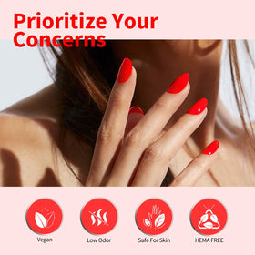 CANNI gel nail polish with smooth application on nails