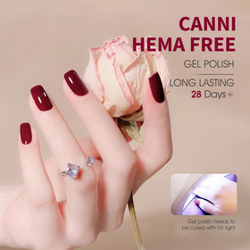 CANNI gel polish application process
