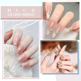 CANNI gel polish application with wider brush