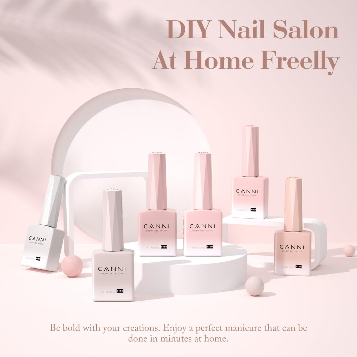 CANNI gel polish showing texture and consistency