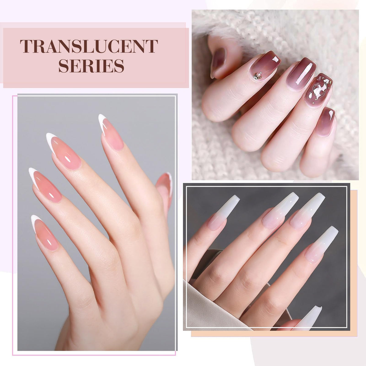 CANNI gel polish swatches on display