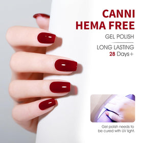 CANNI gel polish swatches on nails