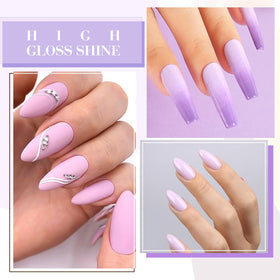 CANNI HEMA Free Gel Nail Polish application process
