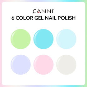 CANNI Hema-Free Gel Nail Polish bottles in assorted colours