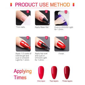 CANNI Hema-Free Nail Polish Set with colour selection