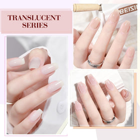 CANNI Jelly Gel Nail Polish application on nails