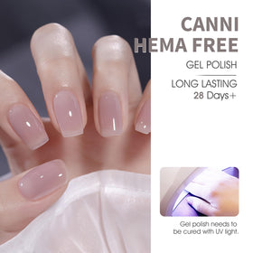 CANNI Jelly Nude Gel Nail Polish Set packaging front view
