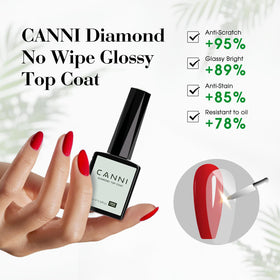 CANNI No Wipe Gel Top Coat close-up