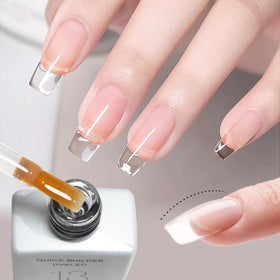 CANNI Quick Builder Nail Gel in clear shade with applicator