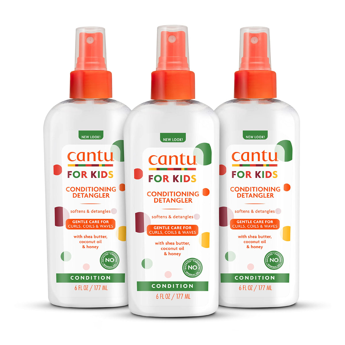 Cantu Care for Kids Conditioning Detangler 6 fl oz front view