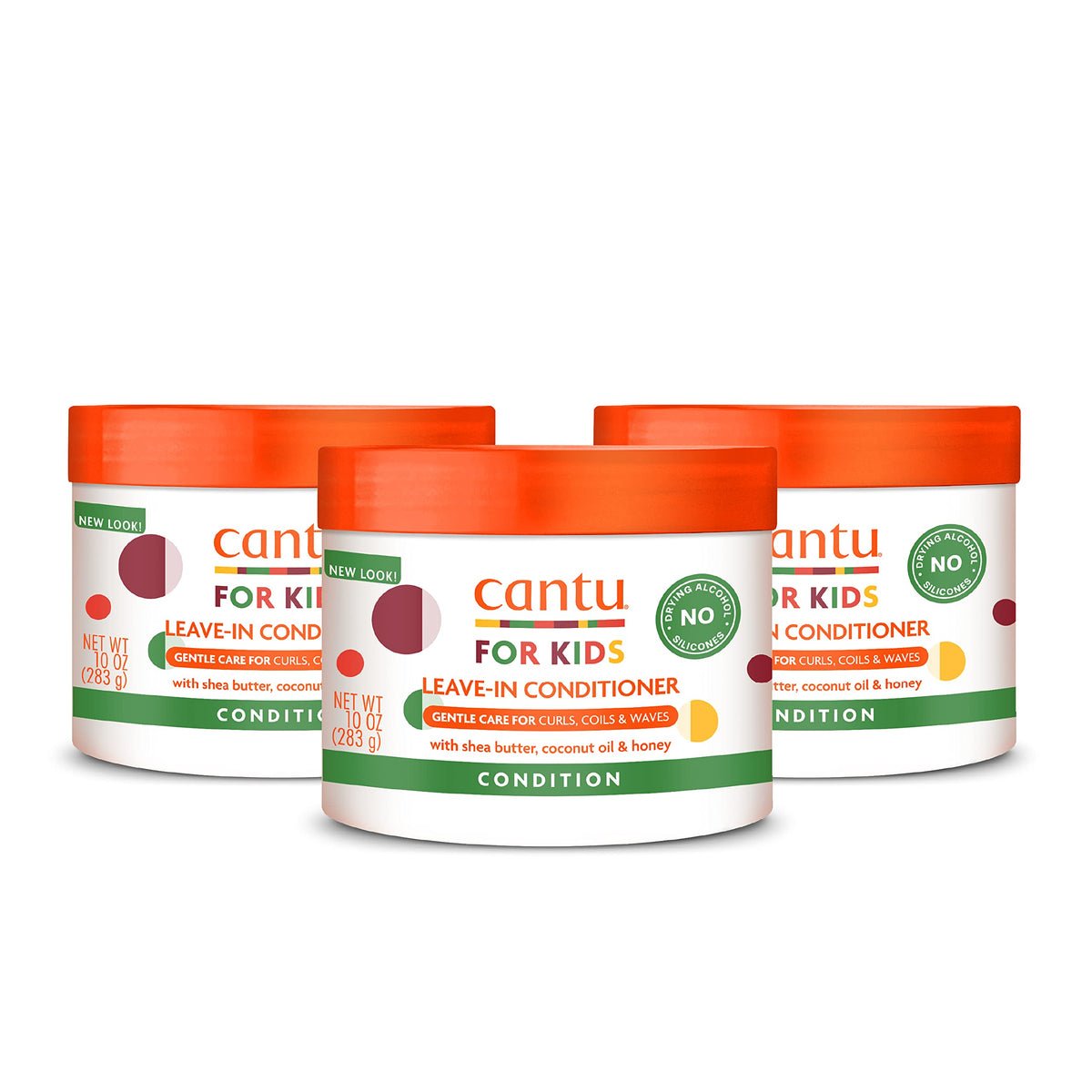 Cantu Care for Kids Leave-In Conditioner 10 oz front view