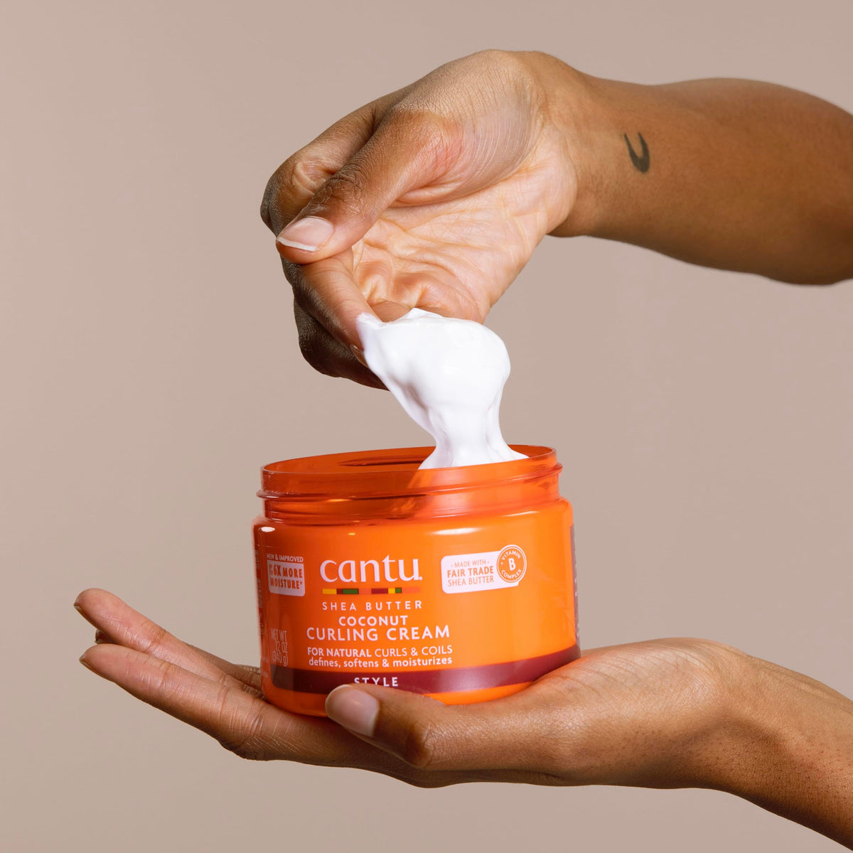 Cantu Coconut Curling Cream 12 oz packaging
