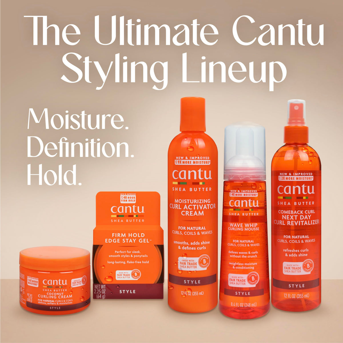 Cantu Coconut Curling Cream 12 oz texture close-up