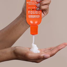 Cantu Curl Activator Cream on a bathroom shelf